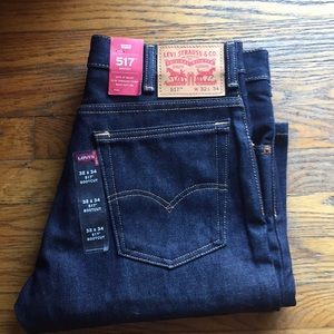 Men’s Levi 517 Bootcut Jeans 32/34 NWT